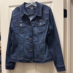 Riders by Lee Women's Dark Blue Jean Jacket NWOT